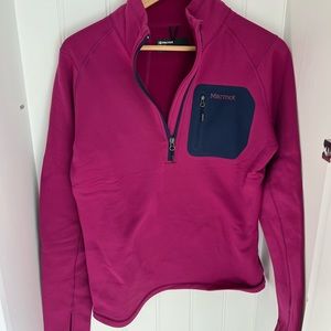 Like new Marmot quarter zip